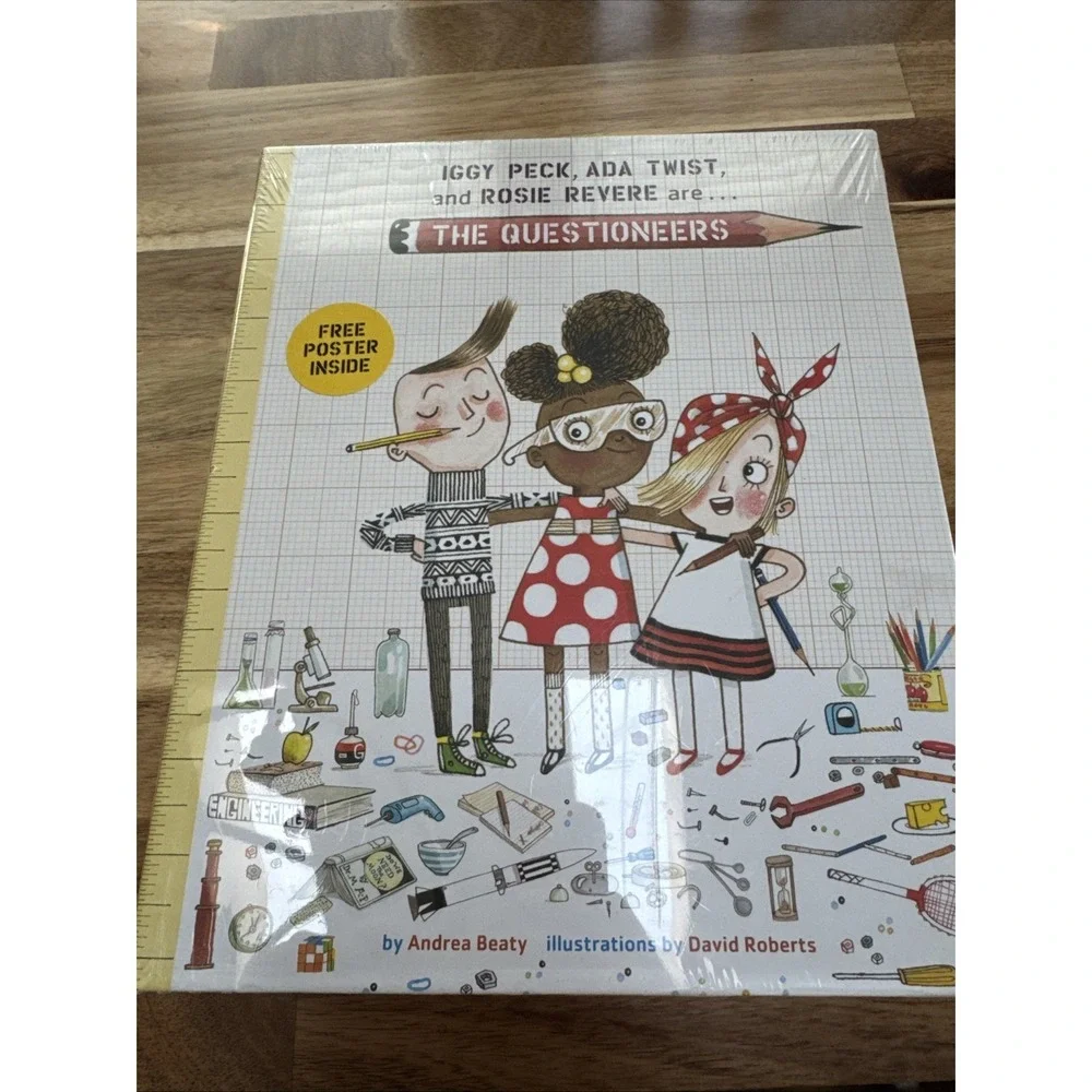 NEW Iggy Peck, Ada Twist, Rosie Revere The Questioneers Stem Science